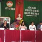 Đại biểu Hội đồng nhân dân huyện tiếp xúc cử tri tại Thôn 9, xã Vĩnh An